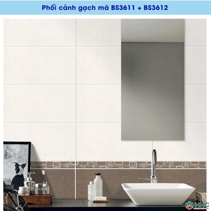Gạch ốp tường 30x60 viglacera 3611